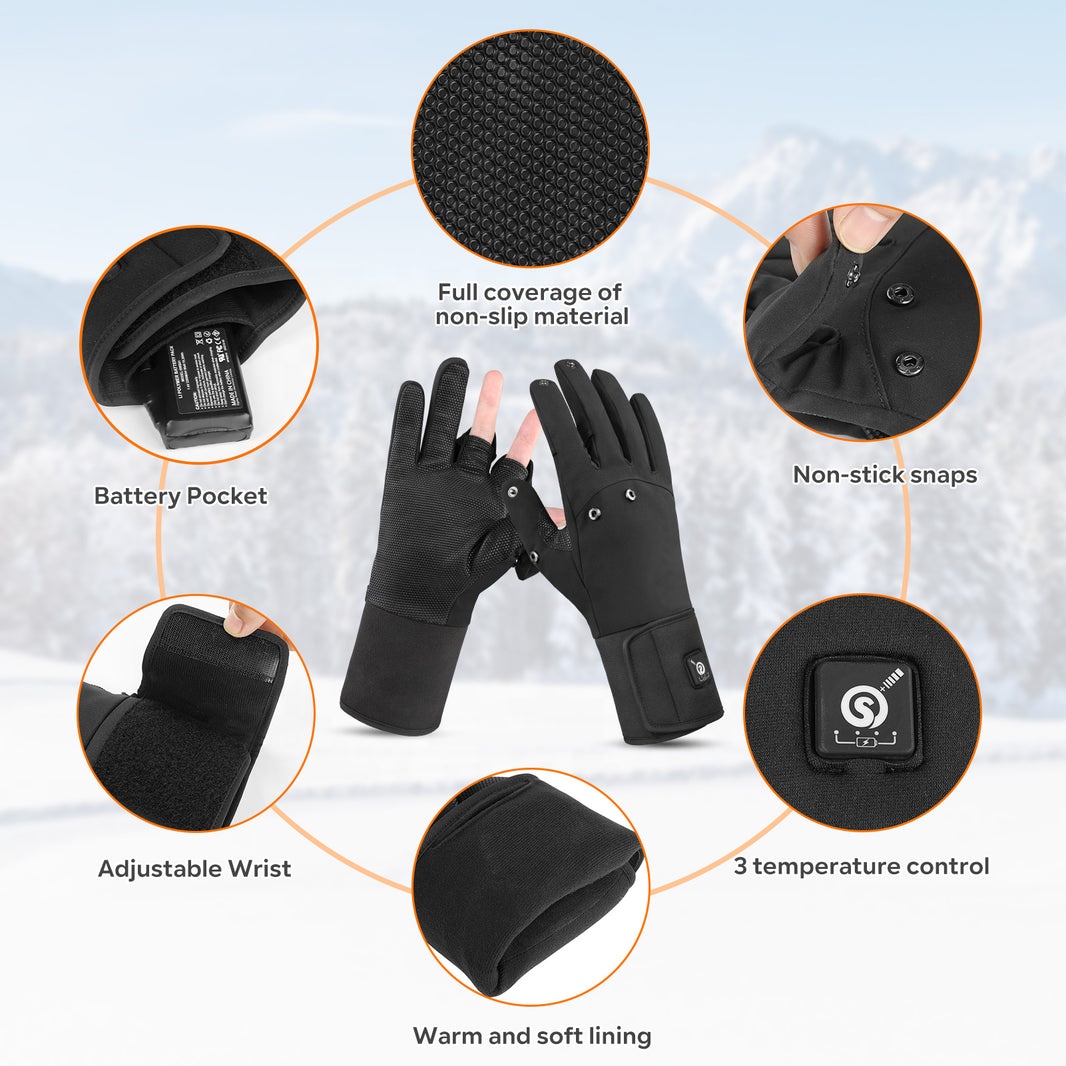 손가락을 자유롭게 움직일 수 있는 스마트형 남녀공용 다 - Fishing Gloves 리뷰 및 가격