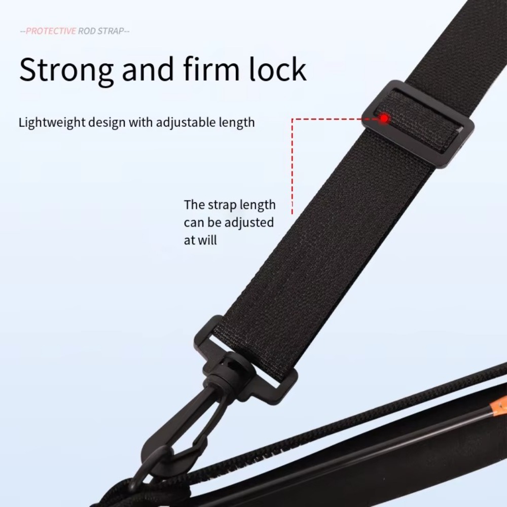 휴대용 낚싯대 보관 가방 조절 가능한 낚싯대 어깨 벨트 - Fishing Belt 리뷰 및 가격