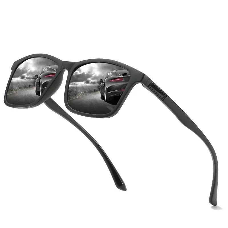 클래식한 남성용 선글라스, 빈티지 스타일의 사각형 디자 - Fishing Sunglasses Polarized 리뷰 및 가격