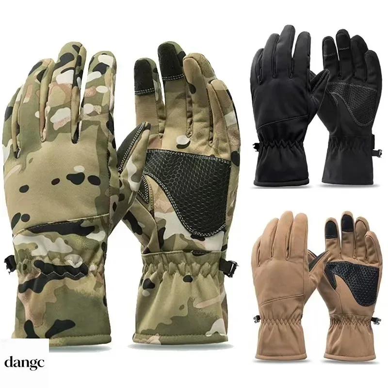 겨울 방수 위장 사냥 장갑 미끄럼 방지 터치 스크린 따 - Fishing Gloves 리뷰 및 가격