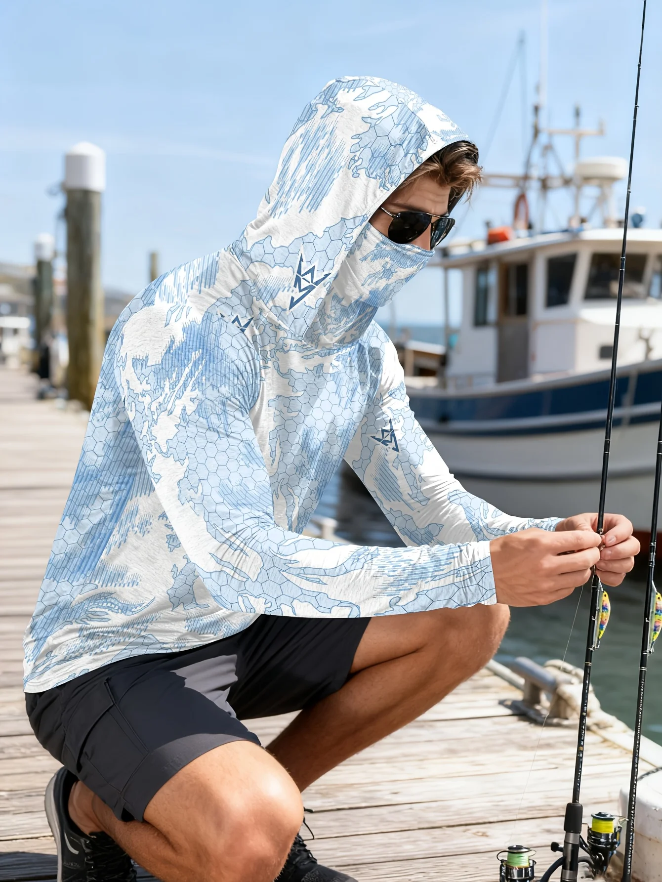2026년 신형 자외선 차단 긴소매 후드 칼라 낚시 셔 - Fishing Mask Sun Protection 리뷰 및 가격