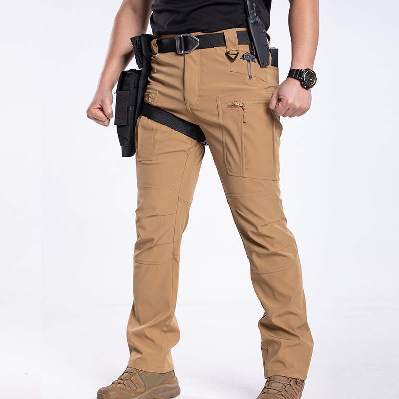 남성용 봄 가을 전술 바지 멀티 포켓 야외 전투 바지  - Fishing Pants Waterproof 리뷰 및 가격